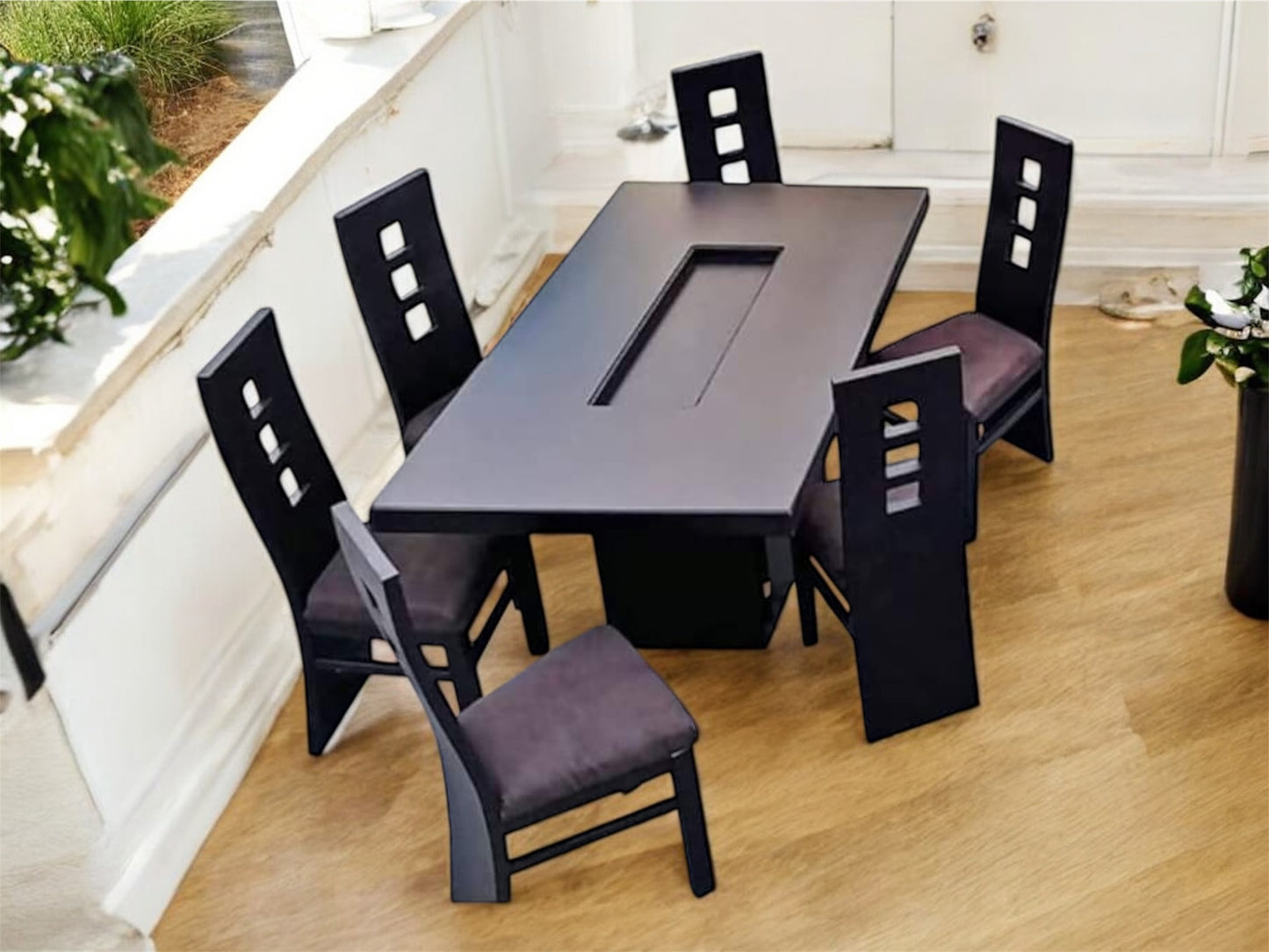 Comedor con 6 sillas