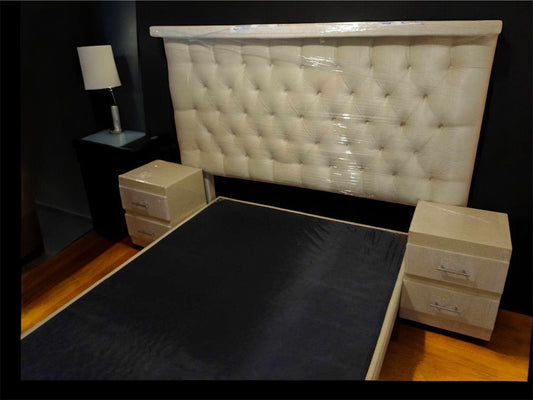 RECAMARA CAPITONEADA CON LUCES