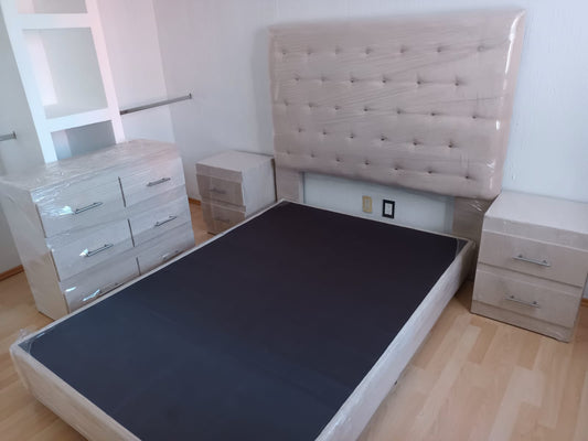 Recamara Matrimonial Abotonada